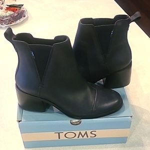 Toms womens leather esme boots
